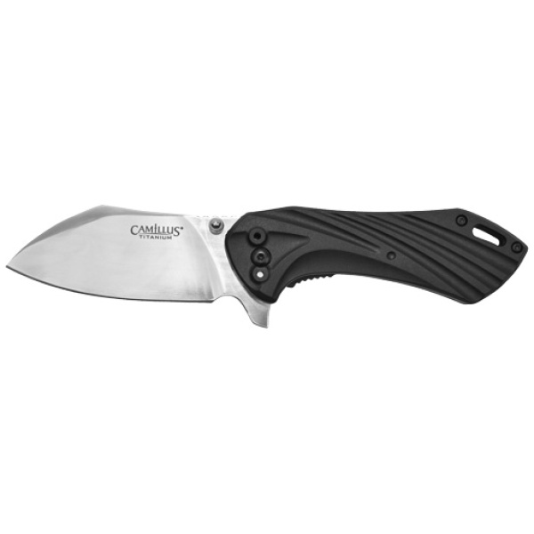 CAMILLUS CHUNK FOLDING CLEAVER - 7.25" OAL STAINLESS/BLACK