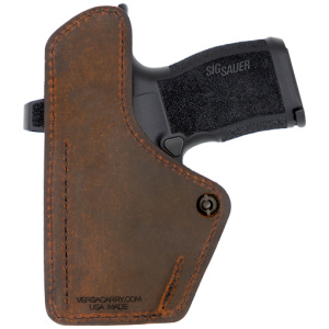VERSACARRY COMPOUND CUSTOM IWB - HOLSTER POLY SW SHIELD EZ BRN
