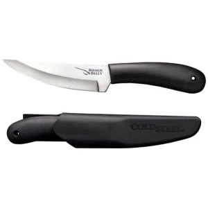 COLD STEEL ROACH BELLY 4.5" - PLAIN EDGE BLADE W/SHEATH
