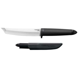 COLD STEEL TANTO LITE 6" TANTO - BLADE PLAIN EDGE W/SHEATH