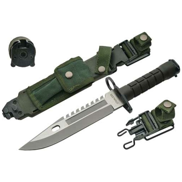 SZCO RITE EDGE 7.75" M-9 - COMMANDO KNIFE W/SHEATH