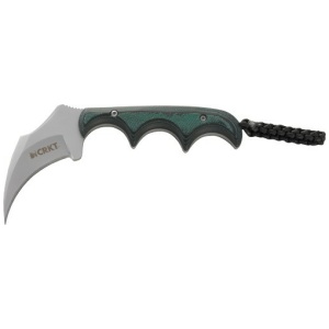 CRKT KERAMIN 2.31" FIXED PLAIN - EDGE FULL TANG BLADE