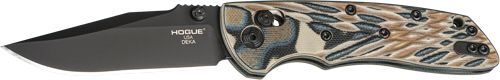 HOGUE DEKA 3.25" ABLE LCK FLDR - CLIP POINT BLADE G-MASCUS FDE