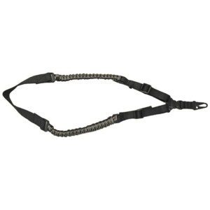 TOC TACTICAL PARACORD SLING - SINGLE POINT BLACK/GREEN