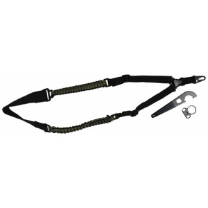 TOC TACTICAL PARACORD SLING - w/ ADAPTER & WRENCH SINGLE PT