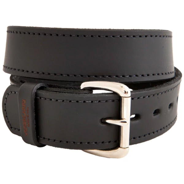 VERSACARRY DOUBLE PLY LEATHER - BELT 46"X1.5" HEAVY DUTY BLK