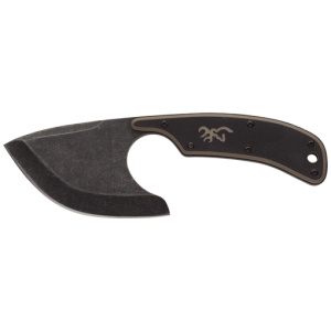 BROWNING KNIFE CUTOFF SKINNER - 2.5" BLADE BLACK W/SHEATH