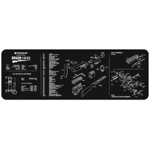 TEKMAT ARMORERS BENCH MAT - 12"X36" RUGER 10/22