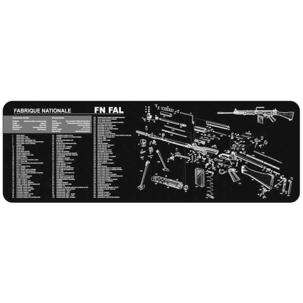 TEKMAT ARMORERS BENCH MAT - 12"X36" FN-FAL