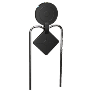 CHAMPION DURA-SEAL TARGET 4.5" - DOUBLE GONG ROUND/DIAMOND BLK