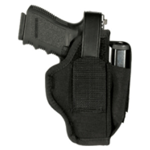BLACKHAWK AMBIDEXTROUS HOLSTER - W/MAG POUCH #03 LARGE AUTOS