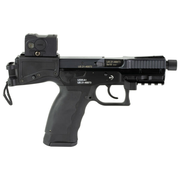 B&T USW-A1 9MM BLK 4.3" 17+1