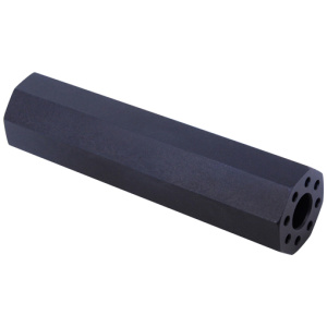 GUNTEC AR15 FAKE SUPPRESSOR - 4.5" 1/2X28 THREADS BLACK