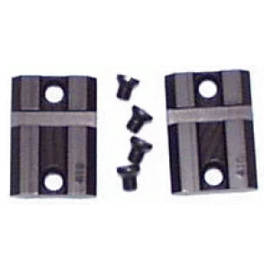 WEAVER BASE TOP MOUNT #418M - 2PC CVA TRADITIONS MATTE