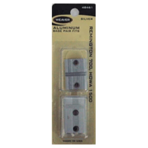 WEAVER BASE TOP MOUNT PAIR - REMINGTON 700 SILVER