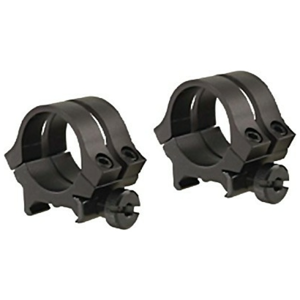 WEAVER RINGS DETACHABLE QUAD- - LOCK 1" MEDIUM MATTE .169"