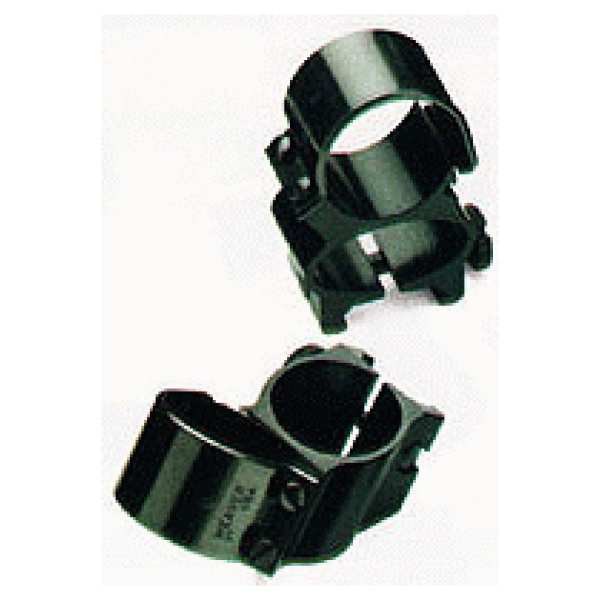 WEAVER RINGS DETACHABLE TOP - MOUNT SEE-THRU 1" BLACK