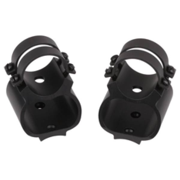 WEAVER RINGS SEE-THRU STEEL - LOCK 1" REM 7400/7600 MATTE