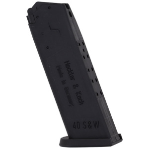 HK MAGAZINE USP40 40S&W 13RD - BLACK POLYMER