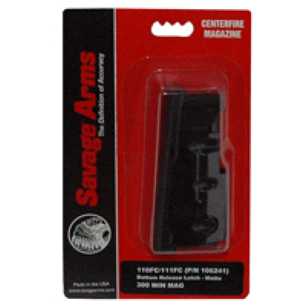 SAVAGE MAGAZINE 110FC/111FC - .300WM/.375 RUGER 3RD BLUED