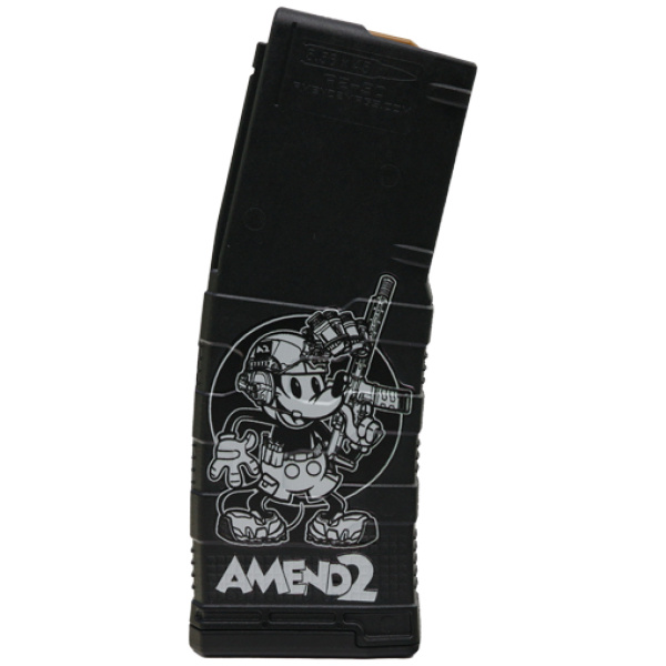 AMEND2 AR-15 MAGAZINE 5.56X45 - 30RD POLY MOD3 STEAMBOAT WILIE