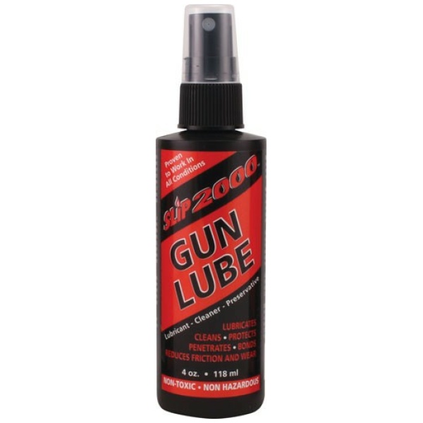 SLIP 2000 4OZ. GUN LUBE PUMP - BOTTLE ALL IN SYNTH LUBRICANT