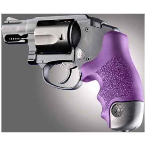 HOGUE GRIPS S&W J FRAME RB - CENT./POLY BODYGUARD PURPLE