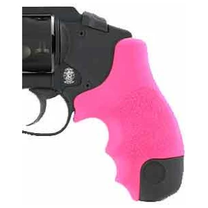 HOGUE GRIPS S&W J FRAME RB - CENT./POLY BODYGUARD PINK