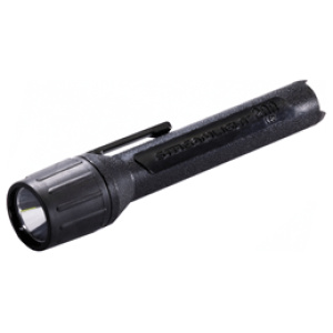 STREAMLIGHT PRO-POLYMER 2AA - WHITE LED W/BATTERIES BLACK