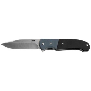 CRKT IGNITOR SILVER 3.48" PLN - EDGE ASSTD OPENING SATIN/G10