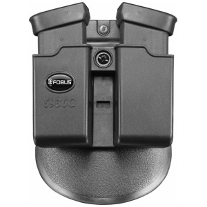 FOBUS MAG POUCH DOUBLE FOR - GLOCK 36 PADDLE STYLE