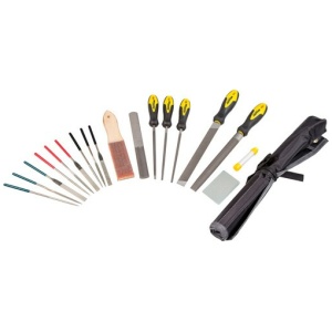 WHEELER FILE SET PROFESSIONAL - GUNSMITHING W/STORAGE POUCH