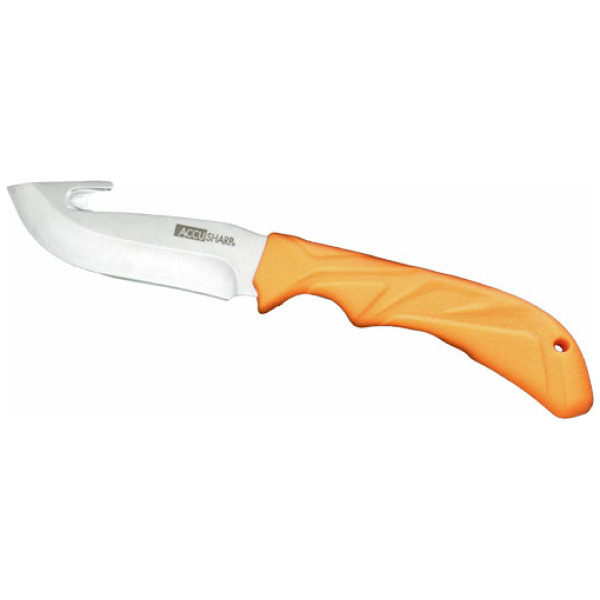 ACCUSHARP GUT-HOOK KNIFE 3.5" - BLADE NON SLIP GRIP