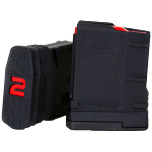 AMEND2 AR-10 SR-25 MAG 7.62X51 - 10 RD POLYMER BLACK