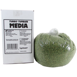 LYMAN TURBO TUMBLER MEDIA - CORN COB PLUS 10 LB BOX