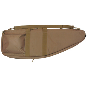 TOC TACTICAL RIFLE CASE 42" - EXTERNAL STORAGE POCKET TAN