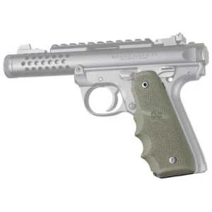 HOGUE GRIPS RUGER 22/45 MKIV - RUBBER GRIPS/FINGER GROOVES OD