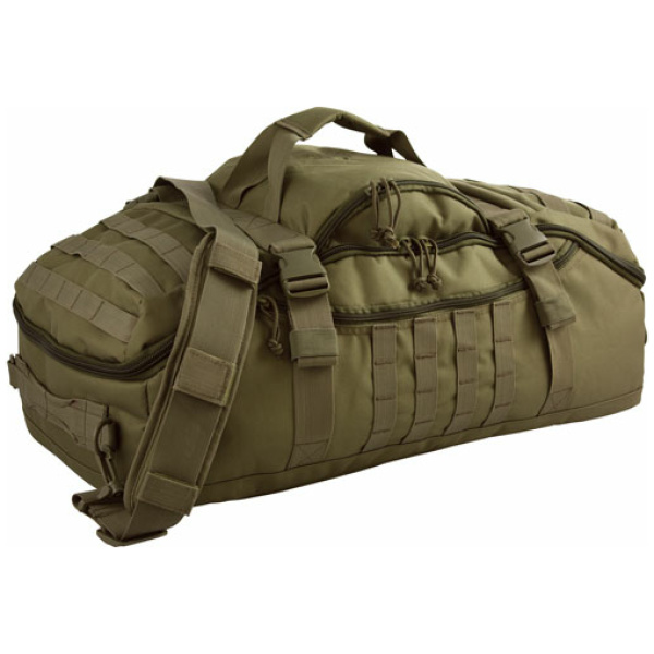 RED ROCK TRAVELER DUFFLE BAG - BACKPACK OR LUGGAGE OLIVE DRAB