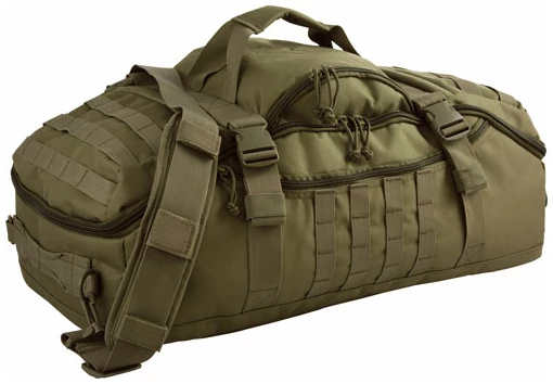 RED ROCK TRAVELER DUFFLE BAG - BACKPACK OR LUGGAGE OLIVE DRAB