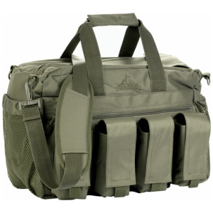 RED ROCK DELUXE RANGE BAG OD - FOLD OUT WORK/CLEANING GUN MAT