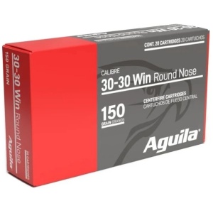 Aguila Ammunition 30-30 Win Rifle Ammo - 150 Grain | Soft Point | 20rd Box