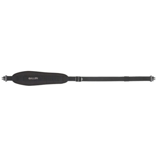 ALLEN GUNNISON SLING W SWIVLES - BLACK W/ NEOPRENE PAD