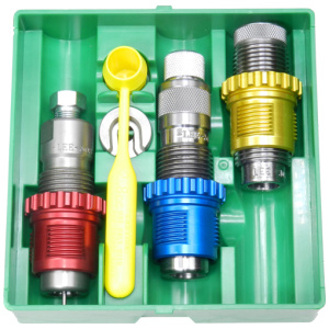LEE PACESETTER 3-DIE SET & - BREECH LOCK BUSHINGS 22-250