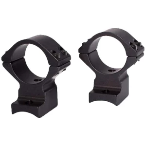 TALLEY RING/BASE COMBO 1" MED - HOWA SUPER LITE BLACK ANODIZED