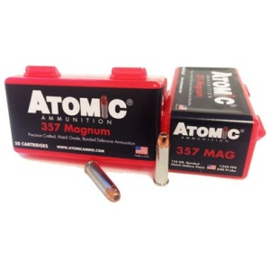 ATOMIC 357 MAG 158GR JHP - 50RD 10BX/CS