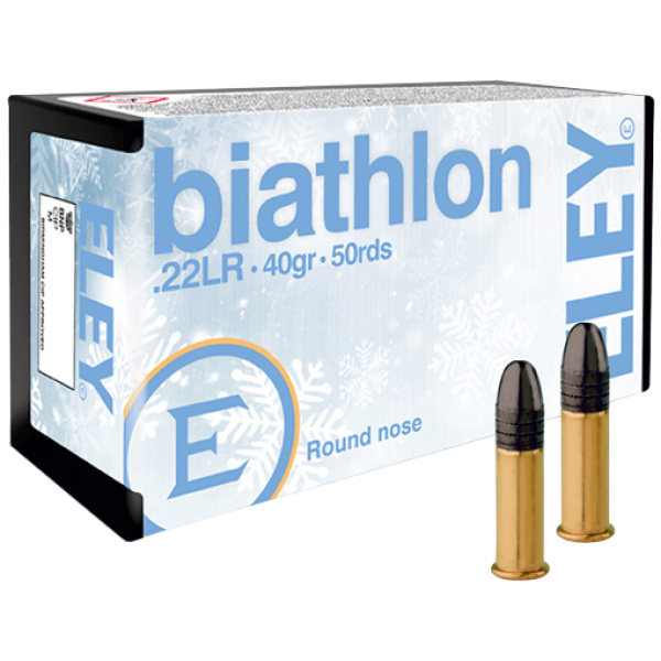 ELEY BIATHLON CLUB 22LR 40GR - RN 50RD 100BX/CS