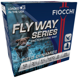 FIOCCHI FLYWAY 12GA 3.5" - 1-3/8OZ #2 1470FPS 25RD 10BX/C