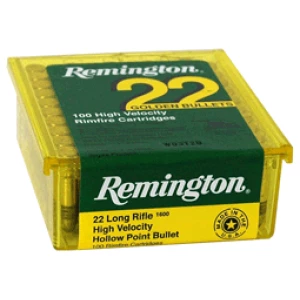 REMINGTON 22LR 36GR LEAD-HP - HIGH-VEL 100RD 50BX/CS