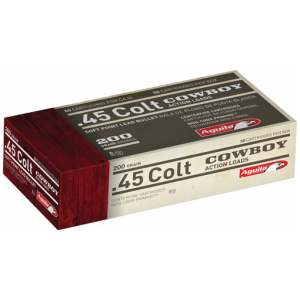 AGUILA 45 LC 200GR LEAD SOFT - POINT 50RD 10BX/CS