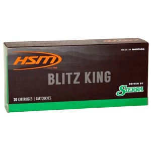 HSM 220 SWIFT 55GR BLITZ KING - 20RD 25BX/CS